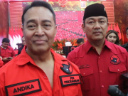 Andika Perkasa saat ditemui wartawan di kantor DPP PDIP. (Foto: Sulindo/Iqyanut Taufik)