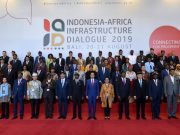 Presiden RI saat membuka Indonesia-Africa Infrastructure Dialogue 2019 (BPMI Setpres/Muchlis Jr)