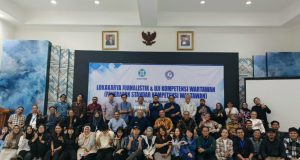 foto bersama setelah selesai pelaksanaan Uji Kompetensi Wartawan di LPDS.