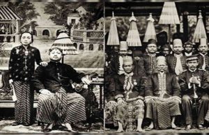 Potret Priyayi Jawa tahun 1870 yang digaji pemerintah kolonial Belanda menggunakan beberapa bidang tanah yang luas. Foto: Ist/Net