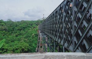 Jembatan Cirahong. (Foto: Sulindo/Ulfa Nurfaiziah)