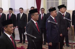 Pelantikan pejabat negara Republik Indonesia di Istana Negara, 19 Agustus 2024. (Foto: Tangkapan layar youtube Sekretariat Presiden)