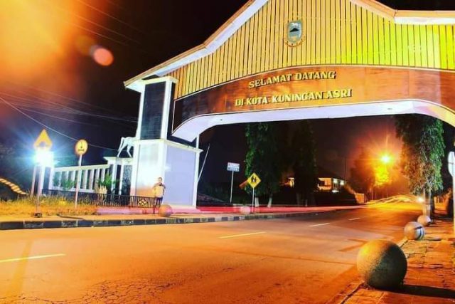 Gerbang Kota Kuningan, Jawa Barat. (foto: ist/net)