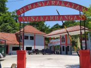 Gerbang masuk kawasan lapas Nusakambangan(bapassolo.kemenkumham.go.id)