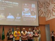 bedah buku berjudul “Inche Abdoel Moeis, Pejuang Nasionalis Tanpa Pamrih” di Gedung Prof Masjaya, Universitas Mulawarman, Samarinda, Rabu 4 September 2024 - Foto: Istimewa.