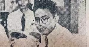 M Tabrani ketika masih aktif menjadi pemimpin redaksi Harian Pemandangan. (Museum Sumpah Pemuda)