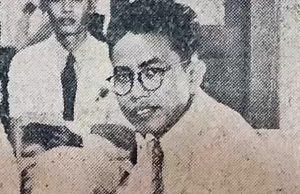 M Tabrani ketika masih aktif menjadi pemimpin redaksi Harian Pemandangan. (Museum Sumpah Pemuda)