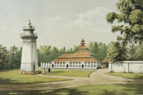 Masjid Banten Lama, Desa Karangantu Serang Banten. Foto: Tropenmuseum