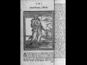 Anne Bonny dengan kapak dan parang terhunus. Dia merupakan salah satu bajak laut terkenal di abad ke-18. (Sumber: Library of Congress Blogs)