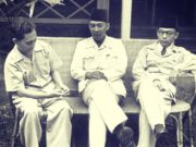 Sutan Sjahrir (kiri) bersama Soekarno (tengah) dan Mohamad Hatta (kanan). FOTO/ist.