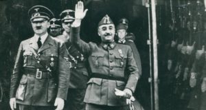 Bantuan militer dari Nazi Jerman dan Italia Fasis selama Perang Saudara Spanyol berhasil membuat Francisco Franco menaklukkan Madrid. (Sumber: dj-graf.ru)