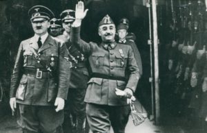 Bantuan militer dari Nazi Jerman dan Italia Fasis selama Perang Saudara Spanyol berhasil membuat Francisco Franco menaklukkan Madrid. (Sumber: dj-graf.ru)