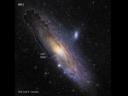 Andromeda atau M31 adalah salah satu dari 7 galaksi terdekat dengan Bima Sakti. Foto ini merupakan citra mosaik M31 Hubble, yang diambil oleh program Panchromatic Hubble Andromeda Treasury atau PHAT. (Sumber: NASA Science)