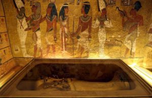 Ruang pemakaman kerajaan Tutankhamun, dekat Luxor, Mesir. (Sumbe: Live Science)