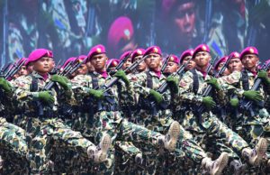 Prajurit Korps Marinir TNI Angkatan Laut. (Foto:Dok/Kormar)