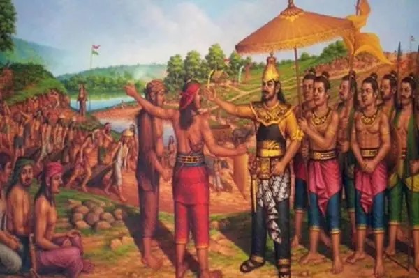 Ilustrasi Sri Jayabhupati (Sumber: istimewa)