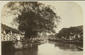 Kawasan Pecinan di Batavia, sebelum 1870. (Sumber: Digital Collection Leiden University)