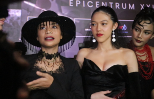 Shaarefa Daanish dan Cindy Nirmala. (Foto: Sulindo/Iqyanut Taufik)