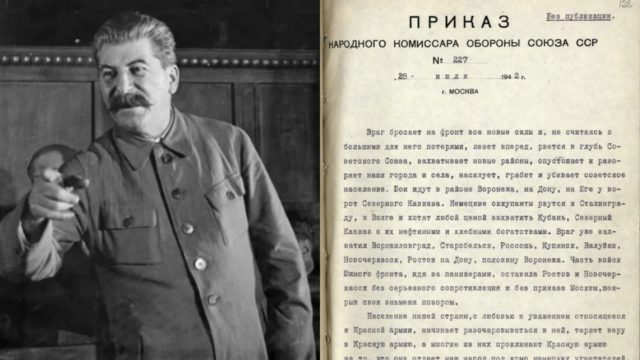 Stalin mengeluarkan Perintah No. 227 agar Uni Soviet dapat memenangkan perang melawan Nazi Jerman. (Sumber: Sulindo/Benedict Pietersz)