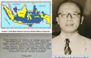 Pengakuan wilayah maritim Indonesia setelah deklarasi Djuanda. (Foto: Iqyanut Taufik)