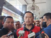 Thomas Trikasih Lembong atau Tom Lembong, mantan Menteri Perdagangan periode 2015 - 2016 yang didakwa dalam kasus dugaan korupsi impor gula di Kementerian Perdagangan. (foto: Sulindo/Iqyanut Taufik)