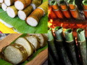 Lemang atau Lamang, makanan yang cocok untuk sajian bebuka puasa. (Foto: Sulindo/Iqyanut Taufik)