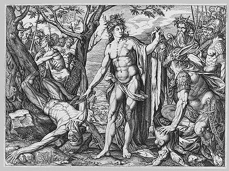 apollo menghukum marsias dan midas