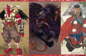 ilustrasi Tengu (Foto: kimurakami.com)