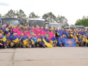 Sebuah video pendek memperlihatkan para tahanan perang yang telah dipulangkan ke Ukraina bersorak. (Sumber: @V_Zelenskiy_official)