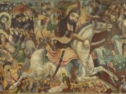 Lukisan yang menceritakan peristiwa di Karbala. (sumber: Wikipedia)