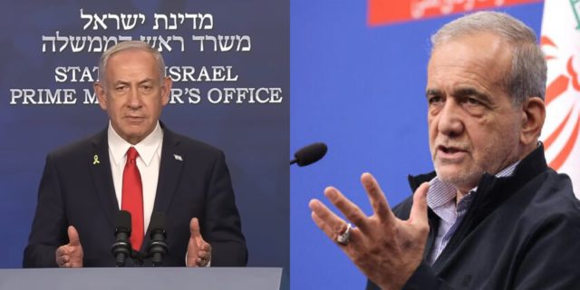 pemimpin israel dan iran