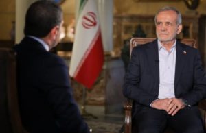 Presiden Iran Masoud Pezeshkian telah memberikan wawancara televisi pertamanya sejak berakhirnya perang bulan lalu dengan Israel. (Sumber: Borna News)