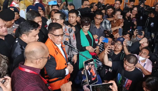 Hasto Kristiyanto Terdakwa kasus suap dan perintangan penyidikan, Hasto Kristiyanto. (Foto: Sulindo/Iqyanut Taufik)