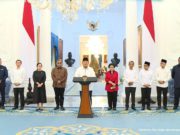 Prabowo saat Konferensi Pers di Istana Negara dengan para tokoh Politik. (sumber: Tangkapan layar Youtube Sekretariat Presiden)