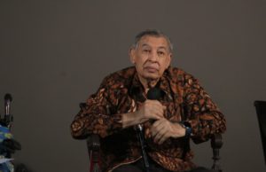 Prof Quraish Shihab dalam acara Pesan Kebangsaan, Gerakan Nurani Bangsa. (foto: Sulindo/Iqyanut Taufik)
