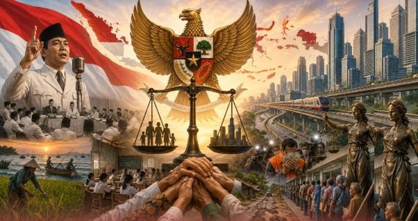 Hari Lahir Pancasila: Makna Kata ‘Adil’ yang Disebut 2 Kali oleh Bung Karno
