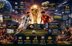 Spanyol Juara Piala Dunia 2026 dan Putaran Uang Rp15 Triliun di Baliknya