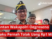 Mantan Wakapolri Oegroseno Ngaku Pernah Tolak Uang Rp1 Miliar