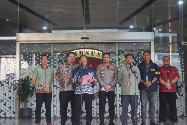 penyerahan barang bukti kepada kejagung