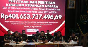 Kejagung Sita Rp401 Miliar Kasus Korupsi Nikel PT CNI, Calon Tersangka Diumumkan Segera
