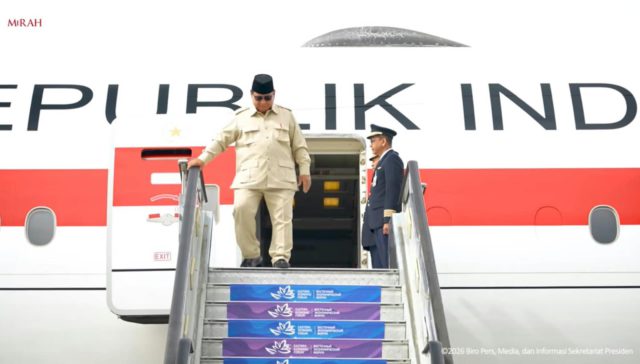 Tiba di Rusia, Presiden Prabowo Jadi Tamu Kehormatan Utama Eastern Economic Forum 2026