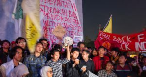 Dua Tahun Pemerintahan Prabowo-Gibran, Aliansi Mahasiswa Gelar Aksi di Tugu Tani dan Serukan “Indonesia Sadar”