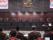 Para Hakim Mahkamah Konstitusi. (Foto: Suluh Indonesia/Iqyanut Taufik)
