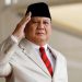 Menteri Pertahanan RI (Menhan) Prabowo Subianto.