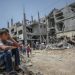 Kehancuran di Gaza, Palestina - EPA