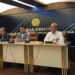 Hakim Agung Heru Pranowo (tengah) saat konferensi pers di Gedung Mahkamah Agung Jakarta. (Foto: Suluh Indonesia/Iqyanut Taufik)